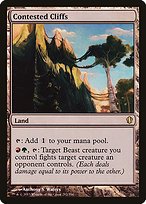 Glossy Finish Commander 2013 Contested Cliffs ( #282 )