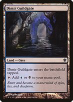 Glossy Finish Commander 2013 Dimir Guildgate ( #284 )