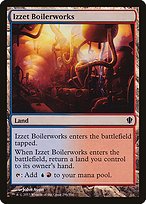 Glossy Finish Commander 2013 Izzet Boilerworks ( #296 )