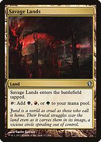 Glossy Finish Commander 2013 Savage Lands ( #317 )