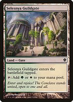 Glossy Finish Commander 2013 Selesnya Guildgate ( #321 )