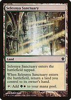 Glossy Finish Commander 2013 Selesnya Sanctuary ( #322 )