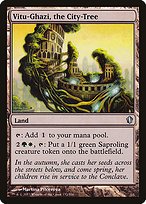 Glossy Finish Commander 2013 Vitu-Ghazi, the City-Tree ( #332 )