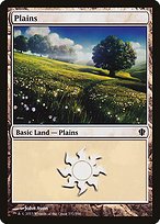 Glossy Finish Commander 2013 Plains ( #337 )