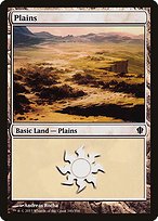 Glossy Finish Commander 2013 Plains ( #340 )