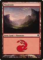 Glossy Finish Commander 2013 Mountain ( #350 )