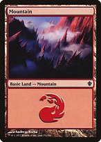 Glossy Finish Commander 2013 Mountain ( #352 )