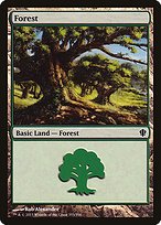 Glossy Finish Commander 2013 Forest ( #353 )