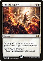 Glossy Finish Commander 2014 Fell the Mighty ( #7 )