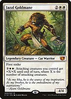 Glossy Finish Commander 2014 Jazal Goldmane ( #9 )