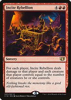 Glossy Finish Commander 2014 Incite Rebellion ( #37 )