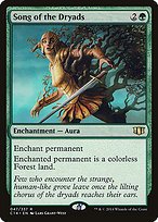 Glossy Finish Commander 2014 Song of the Dryads ( #47 )
