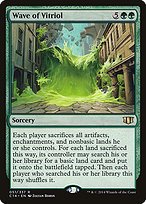 Glossy Finish Commander 2014 Wave of Vitriol ( #51 )
