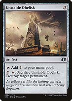 Glossy Finish Commander 2014 Unstable Obelisk ( #58 )