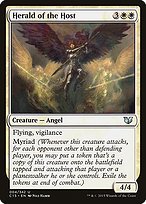 Matte Finish Commander 2015 Herald of the Host ( #4 )
