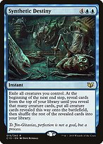 Matte Finish Commander 2015 Synthetic Destiny ( #15 )
