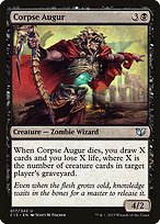 Matte Finish Commander 2015 Corpse Augur ( #17 )