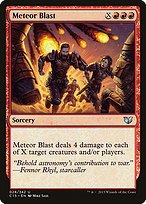Matte Finish Commander 2015 Meteor Blast ( #28 )