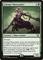 Matte Finish Commander 2015 Centaur Vinecrasher ( #35 )