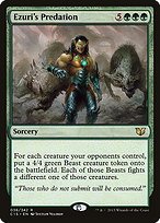Matte Finish Commander 2015 Ezuri's Predation ( #36 )