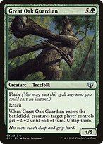 Matte Finish Commander 2015 Great Oak Guardian ( #37 )