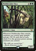 Matte Finish Commander 2015 Pathbreaker Ibex ( #38 )