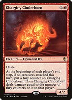 Glossy Finish Commander 2016 Charging Cinderhorn ( #16 )