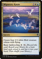Glossy Finish Commander 2016 Migratory Route ( #38 )
