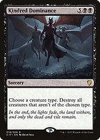 Matte Finish Commander 2017 Kindred Dominance ( #18 )