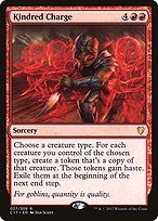 Matte Finish Commander 2017 Kindred Charge ( #27 )