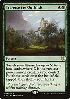 Matte Finish Commander 2017 Traverse the Outlands ( #34 )