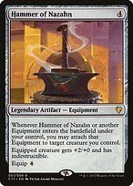 Matte Finish Commander 2017 Hammer of Nazahn ( #51 )
