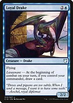 Glossy Finish Commander 2018 Loyal Drake ( #10 )