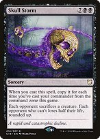 Glossy Finish Commander 2018 Skull Storm ( #18 )