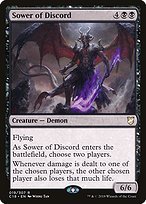 Glossy Finish Commander 2018 Sower of Discord ( #19 )