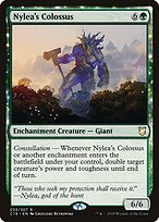 Glossy Finish Commander 2018 Nylea's Colossus ( #33 )
