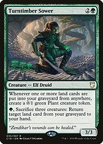 Glossy Finish Commander 2018 Turntimber Sower ( #35 )