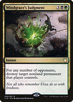 Glossy Finish Commander 2018 Windgrace's Judgment ( #49 )
