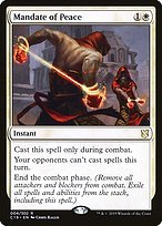 Matte Finish Commander 2019 Mandate of Peace ( #4 )