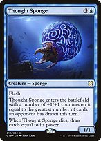 Matte Finish Commander 2019 Thought Sponge ( #12 )