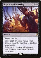 Matte Finish Commander 2019 Nightmare Unmaking ( #20 )