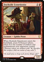 Matte Finish Commander 2019 Dockside Extortionist ( #24 )