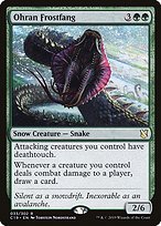 Matte Finish Commander 2019 Ohran Frostfang ( #33 )