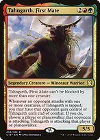 Matte Finish Commander 2019 Tahngarth, First Mate ( #50 )