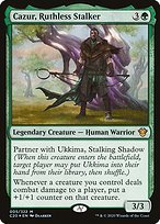 Glossy Finish Commander 2020 Cazur, Ruthless Stalker ( #5 )