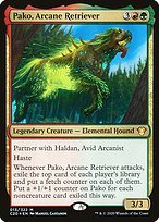 Glossy Finish Commander 2020 Pako, Arcane Retriever ( #13 )