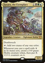 Glossy Finish Commander 2020 Zaxara, the Exemplary ( #20 )