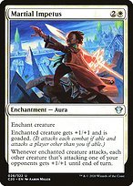 Glossy Finish Commander 2020 Martial Impetus ( #28 )