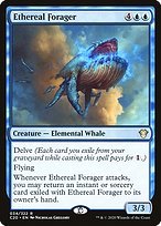 Glossy Finish Commander 2020 Ethereal Forager ( #34 )