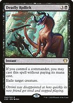 Glossy Finish Commander 2020 Deadly Rollick ( #42 )